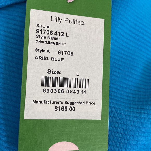 Lilly Pulitzer Dress-3/4 length sleeve size -large - Picture 7 of 14